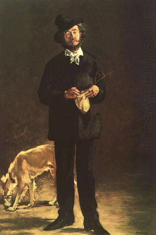 Portrait of Gilbert Marcellin Desboutin, Edouard Manet